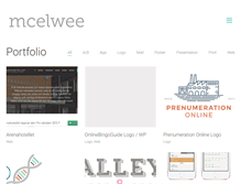 Tablet Screenshot of mcelwee.se